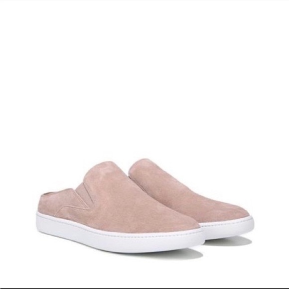 Vince Suede Verrell Open Back Slide Sneakers - Picture 3 of 10